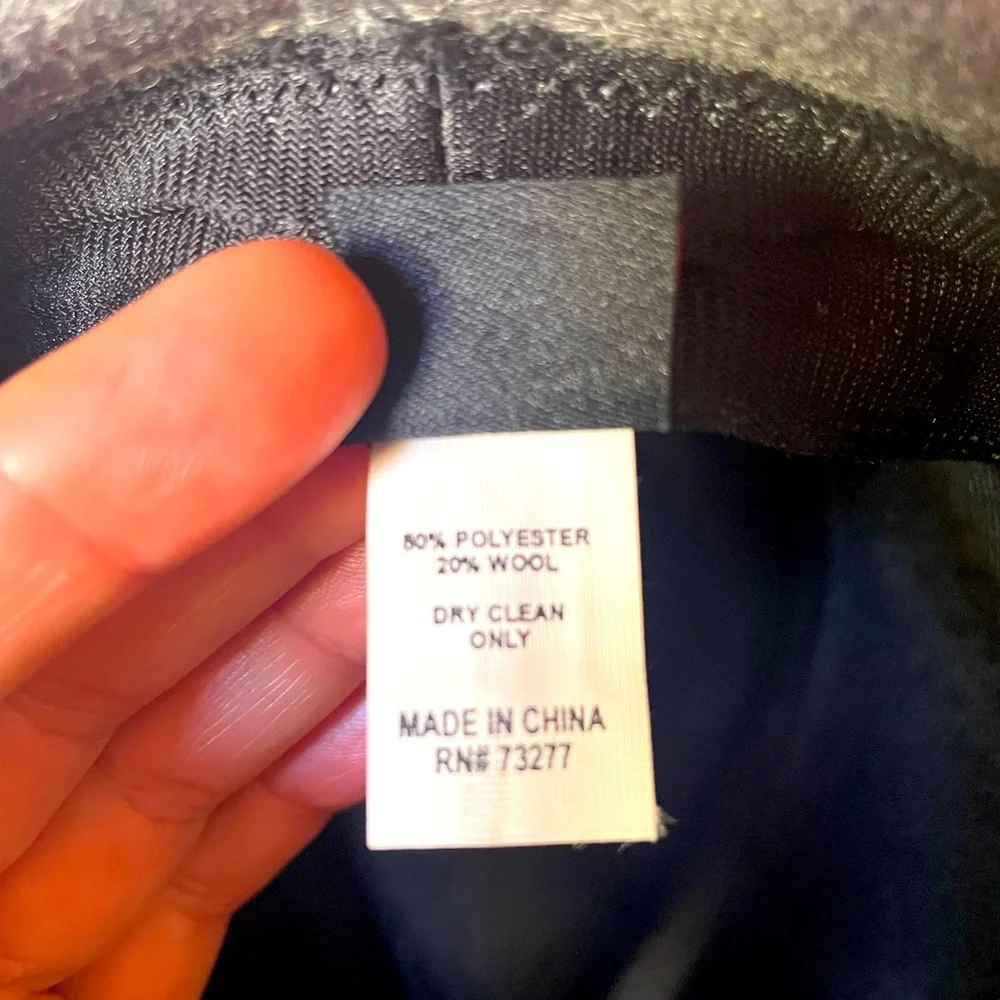 Gray Fedora Hat with Sequence strap
